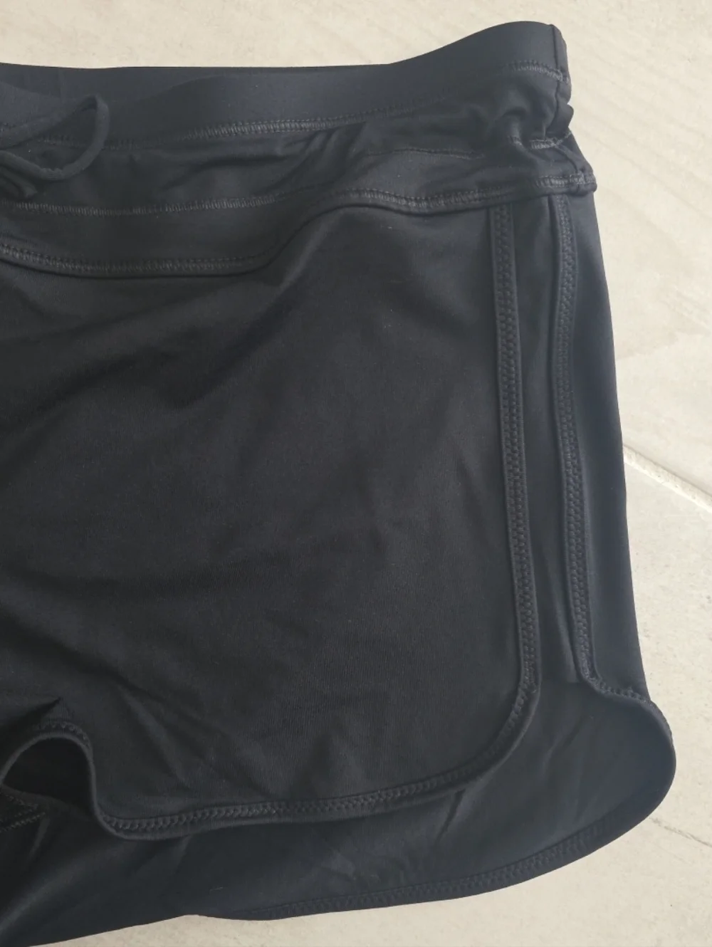 Athleta Black Swim Shorts Medium - Picture 2 of 8